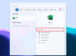 How to Duplicate a Sheet in Microsoft Excel 2 Open Microsoft Excel