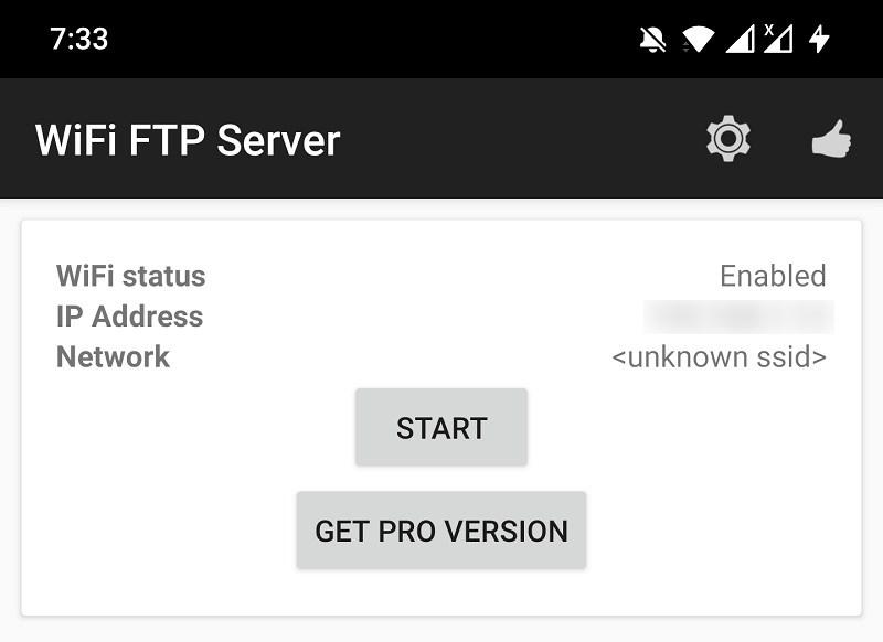 How to Send Files from Android to Windows 11 Wirelessly? 7 Start WiFi FTP Server