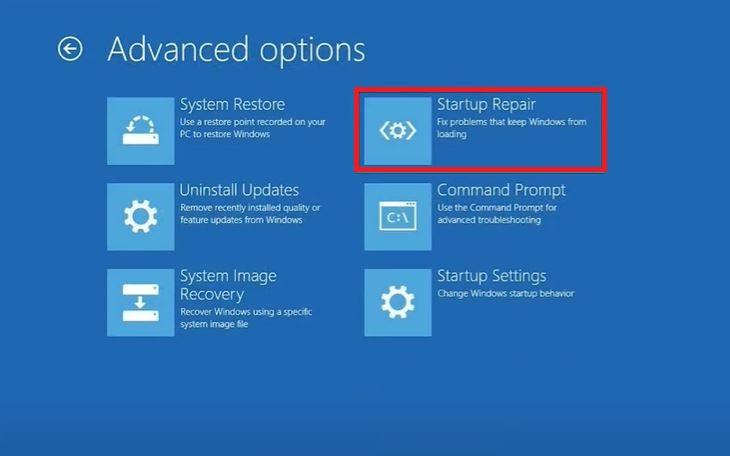 StartUp Repair
