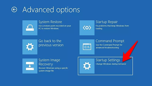 Fix Windows Camera Error Code 0xa00f4243 (0xc00d3704) 7 Startup Settings