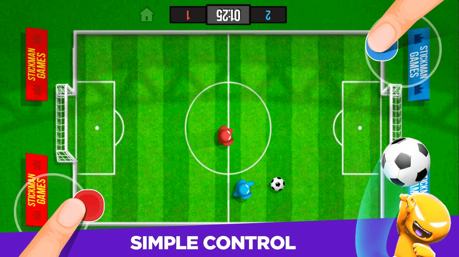 20 Best Offline Multiplayer Games to Play Over Local Wi-Fi Hotspot or Bluetooth 12 Stickman Party