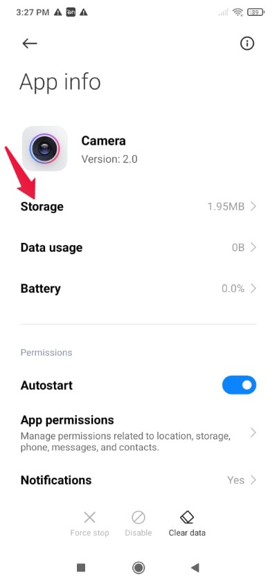 How to Fix Xiaomi Camera Not Working/Opening Issue? 5 Storage