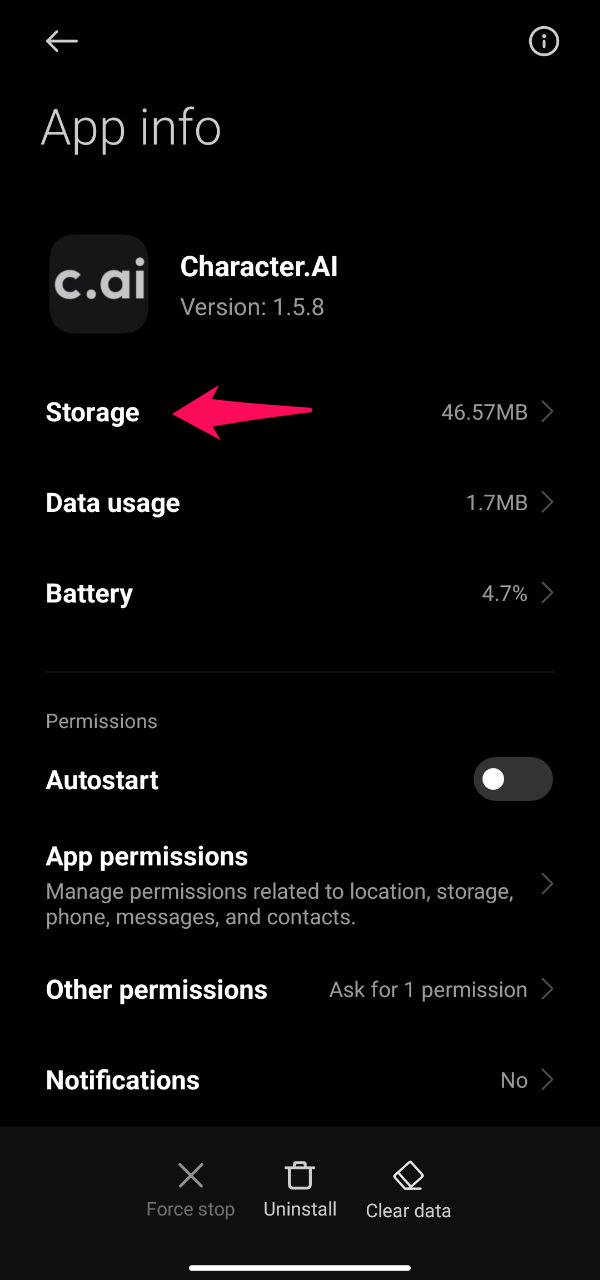 How to Fix Character.AI App Not Working on Android? 3 How to Fix Character.AI App Not Working on Android? 1