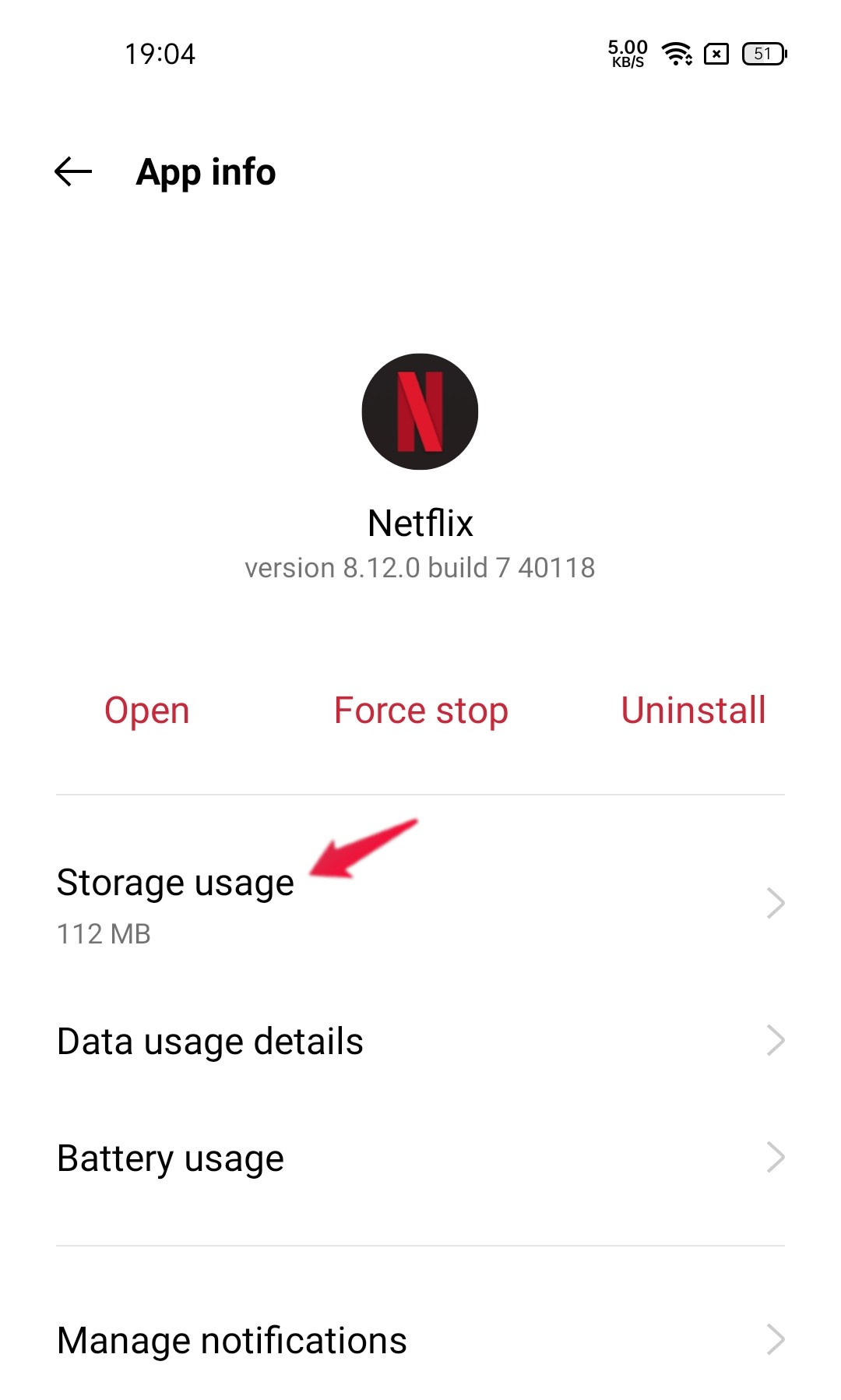 How to Fix Netflix Not Working On Android 12? 3 Storage Usage