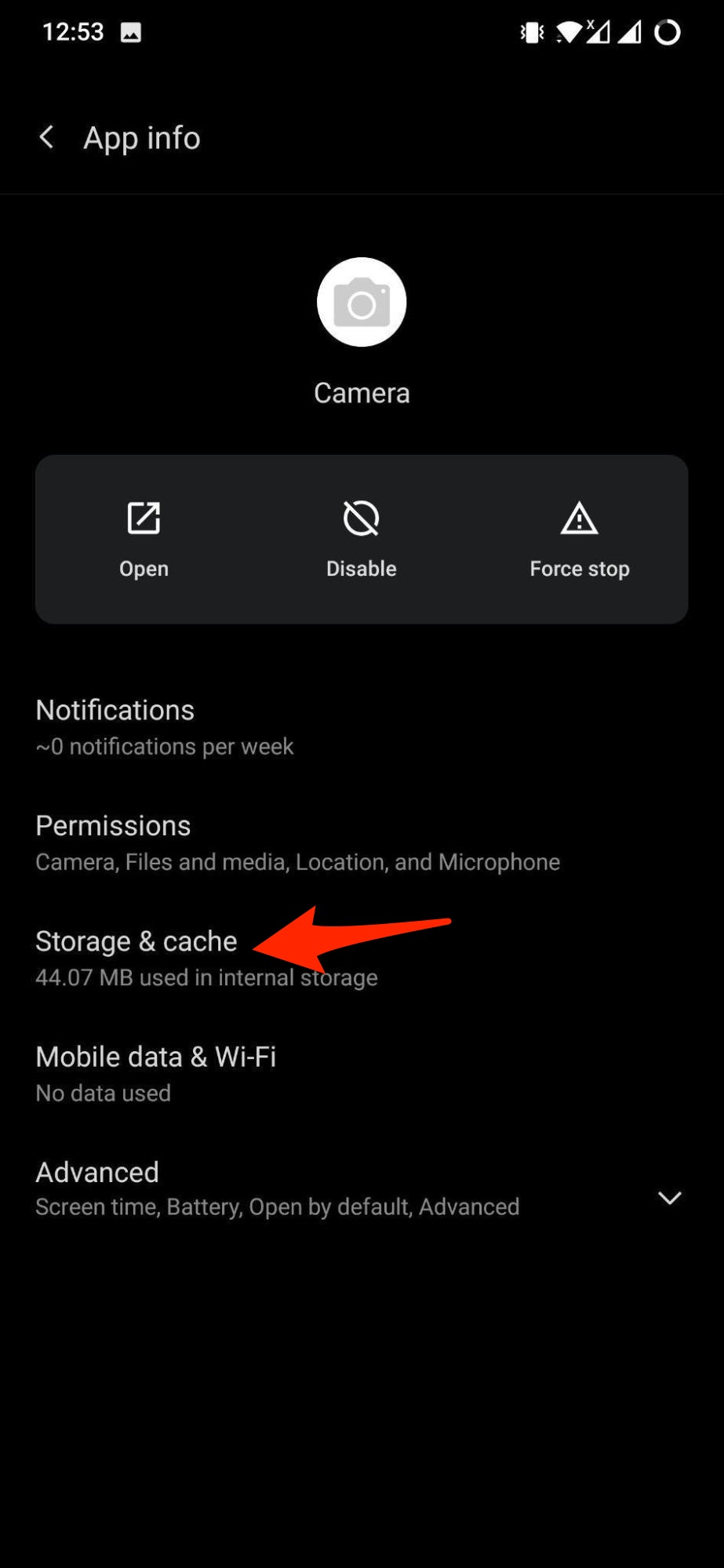 How to Fix OnePlus Camera Not Opening? 3 Storage and Cache Camera