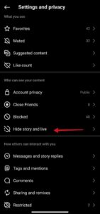 How to Hide Stories from Someone on Instagram 4 Story content