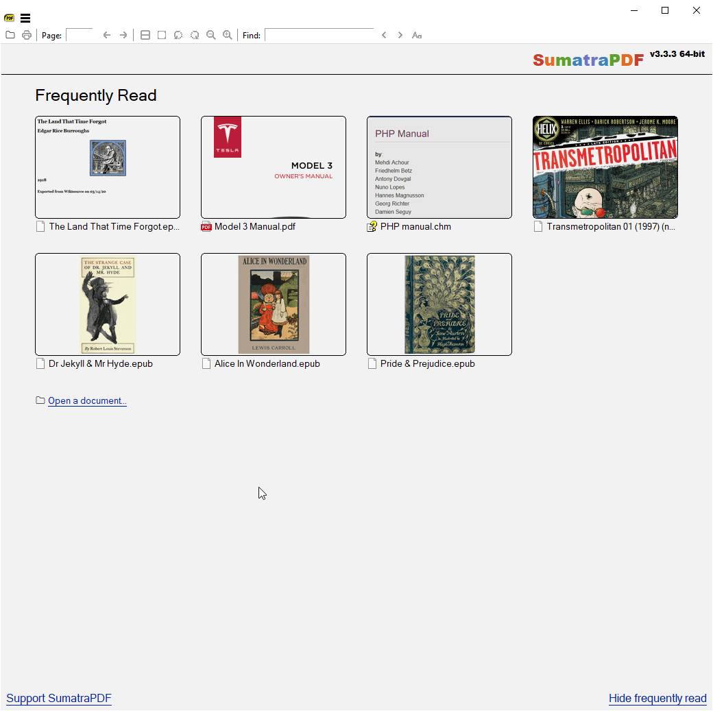 10 Best Free PDF Reader Software for Windows 11 4 SumatraPDF