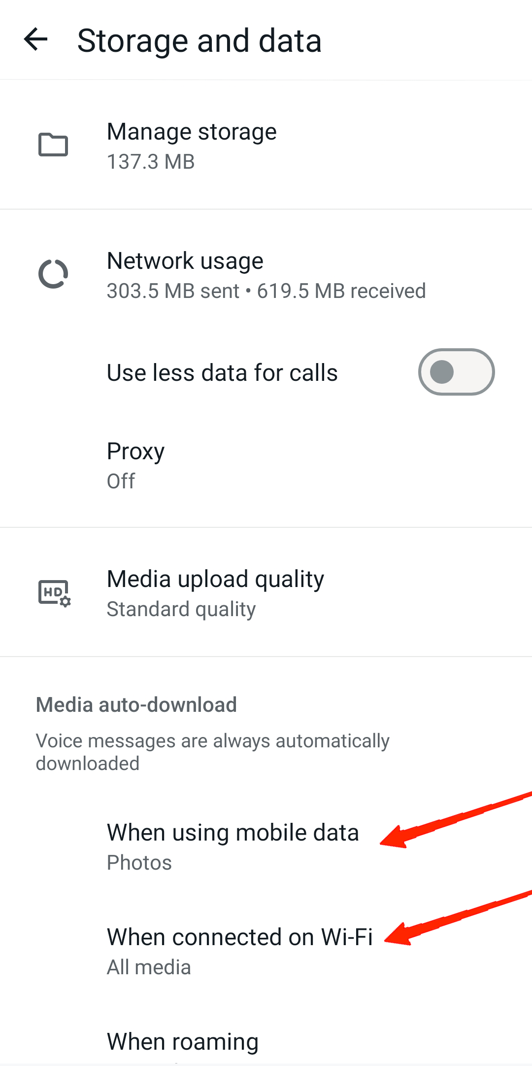 How to Download Multiple Photos/Videos from WhatsApp 7 Suppose, you want to automatically download all files only when connected to Wifi, then tap on 'When connected on Wifi'.