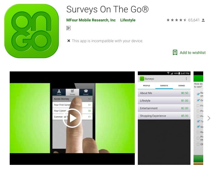 Best Apps to Make Money Online | Passive Income 5 Surveys on the Go