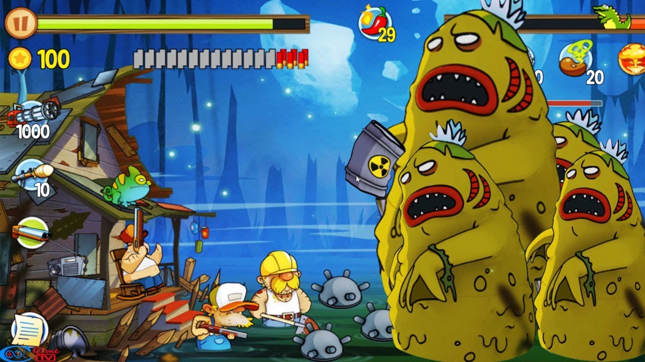 Best Tower Defence Survival Games for Android 11 Swamp Attack