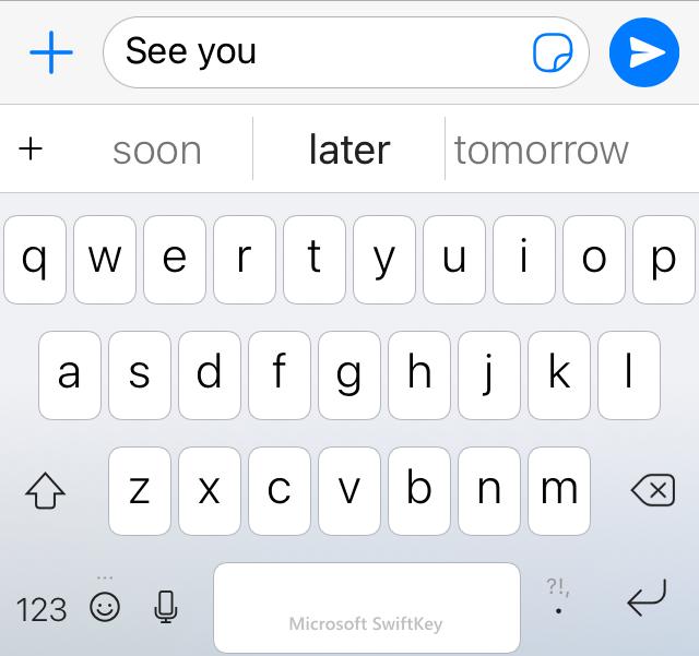 Top Best iPhone Keyboard apps 6 SwiftKey