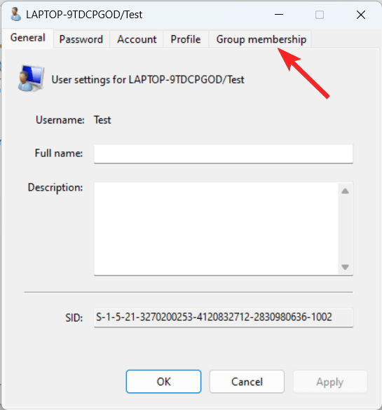How to Add a Guest Account in Windows 11 7 Switch to the group membership tab