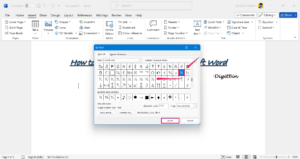 How to Create a Fraction in Microsoft Word 7 Choose Fraction and click Insert