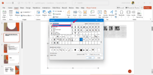 How to Type Square Root Symbol in MS PowerPoint 3 Select Normal Text from Fonts Menu
