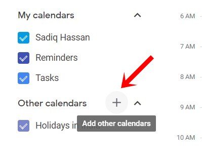 Sync Calenders