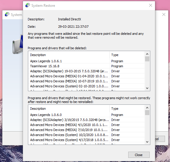 How to Fix Windows Error Code 0x6D9? 17 System Restore Windows