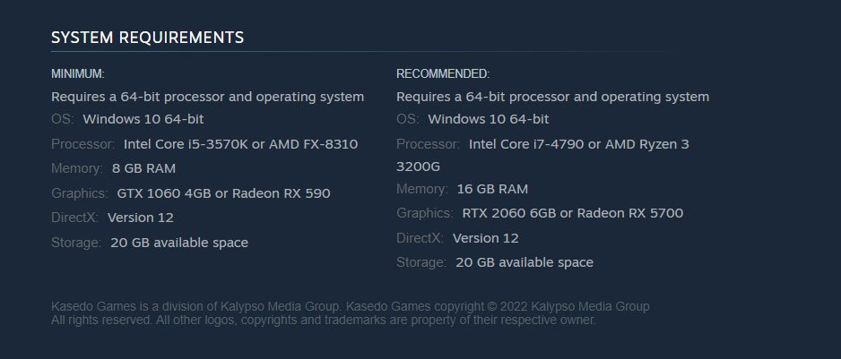 How to Fix IXION Keep Crashing on Startup on PC? 2 Check System Requirements