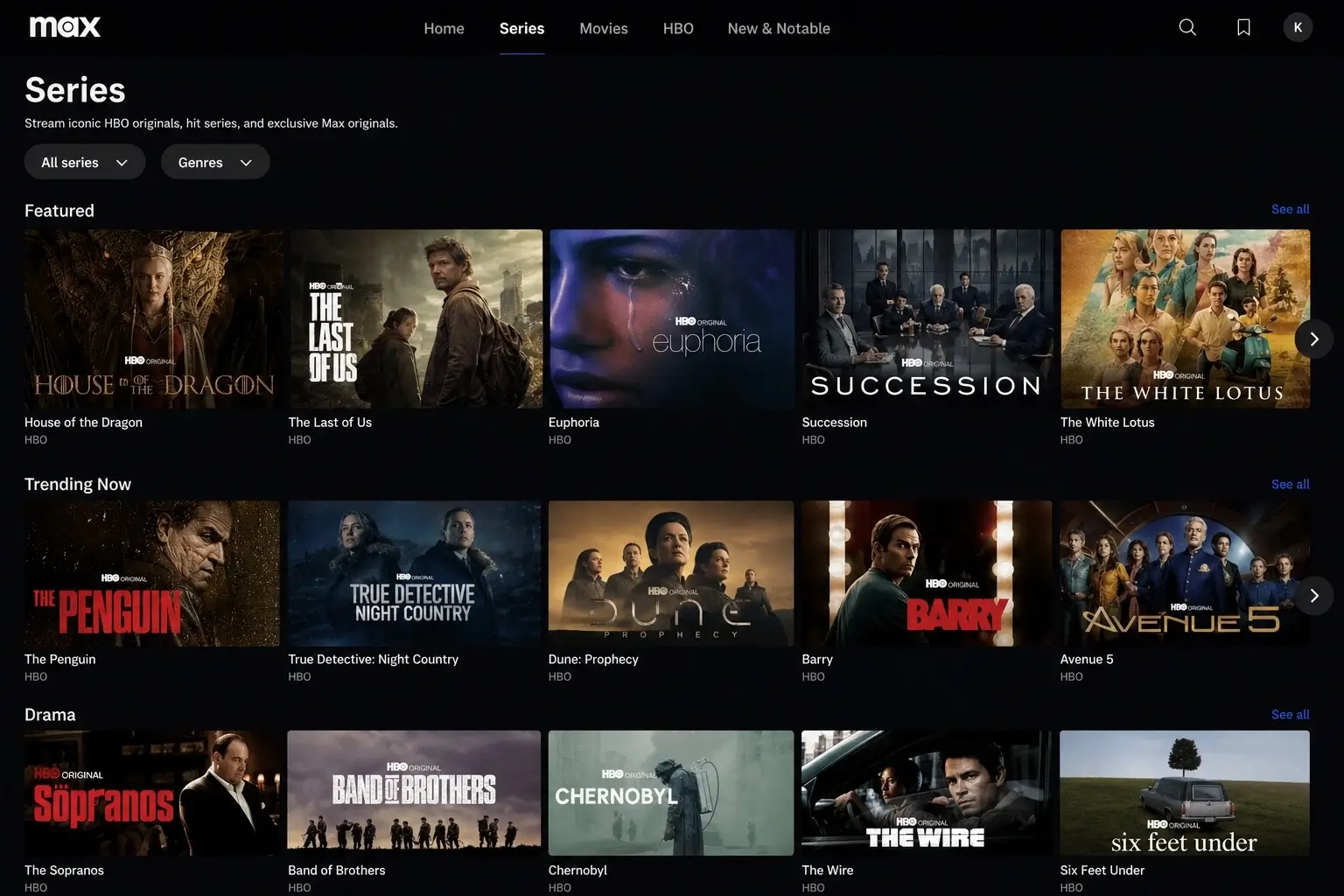 I cancelled Netflix, Max, and Hulu then came back to just one 5 TV shows available on Max