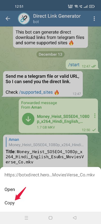 Tap Copy