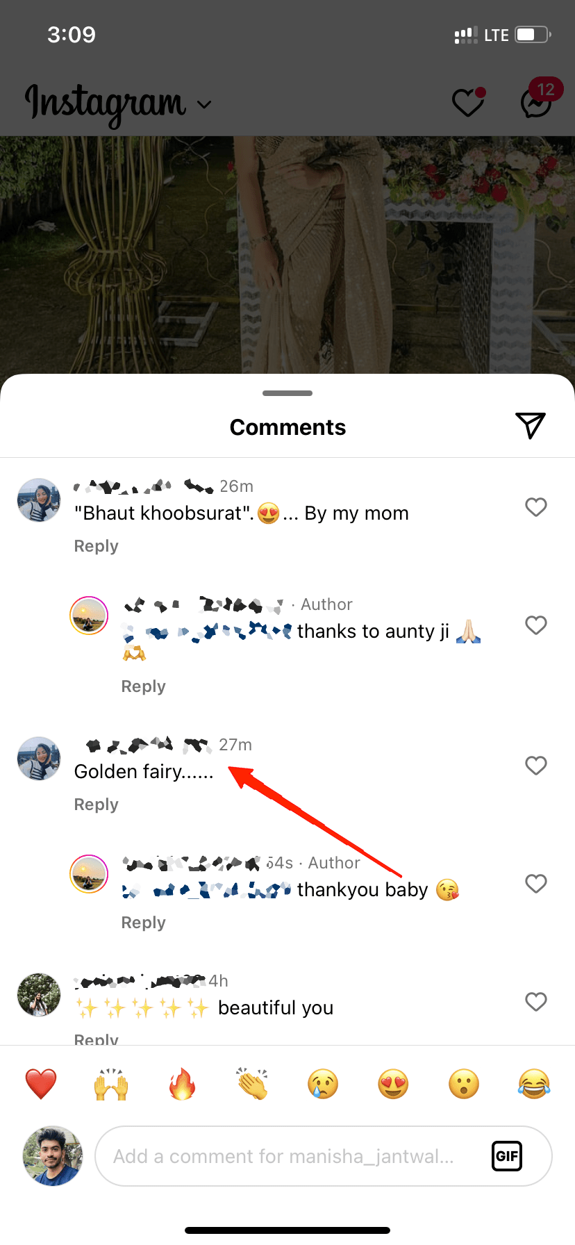How to Copy Instagram Comments 13 Tap and hold on to the comment you want to copy.
