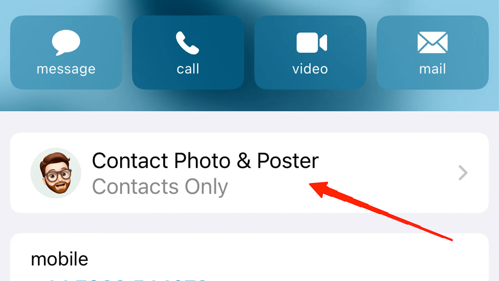 How to Set Up Contact Poster in iPhone with iOS 17 2 Tap on Contact Photo and Poster