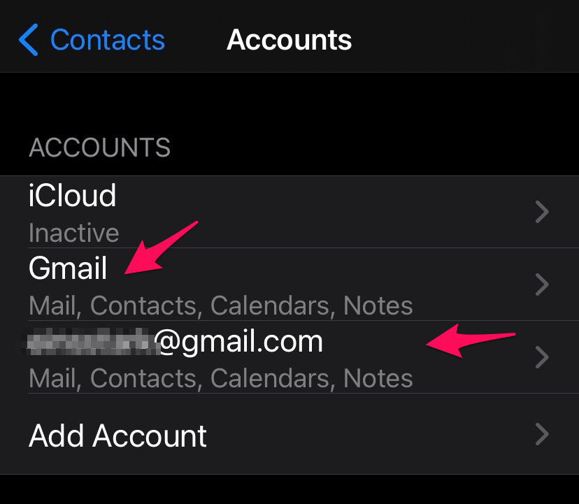 How to Remove Gmail Account on iPhone and iPad 8 Tap on the Gmail account you want to delete