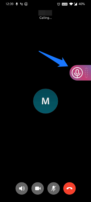 How to Record Voice Call on Signal App? 5 Tap on the Overlay to stop recording
