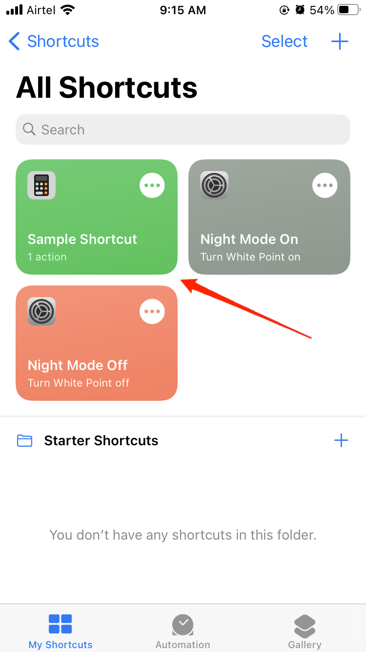 How to Turn Apple Logo on your iPhone into a Secret Button? 10 Tap on the saved shortcut to see if it works