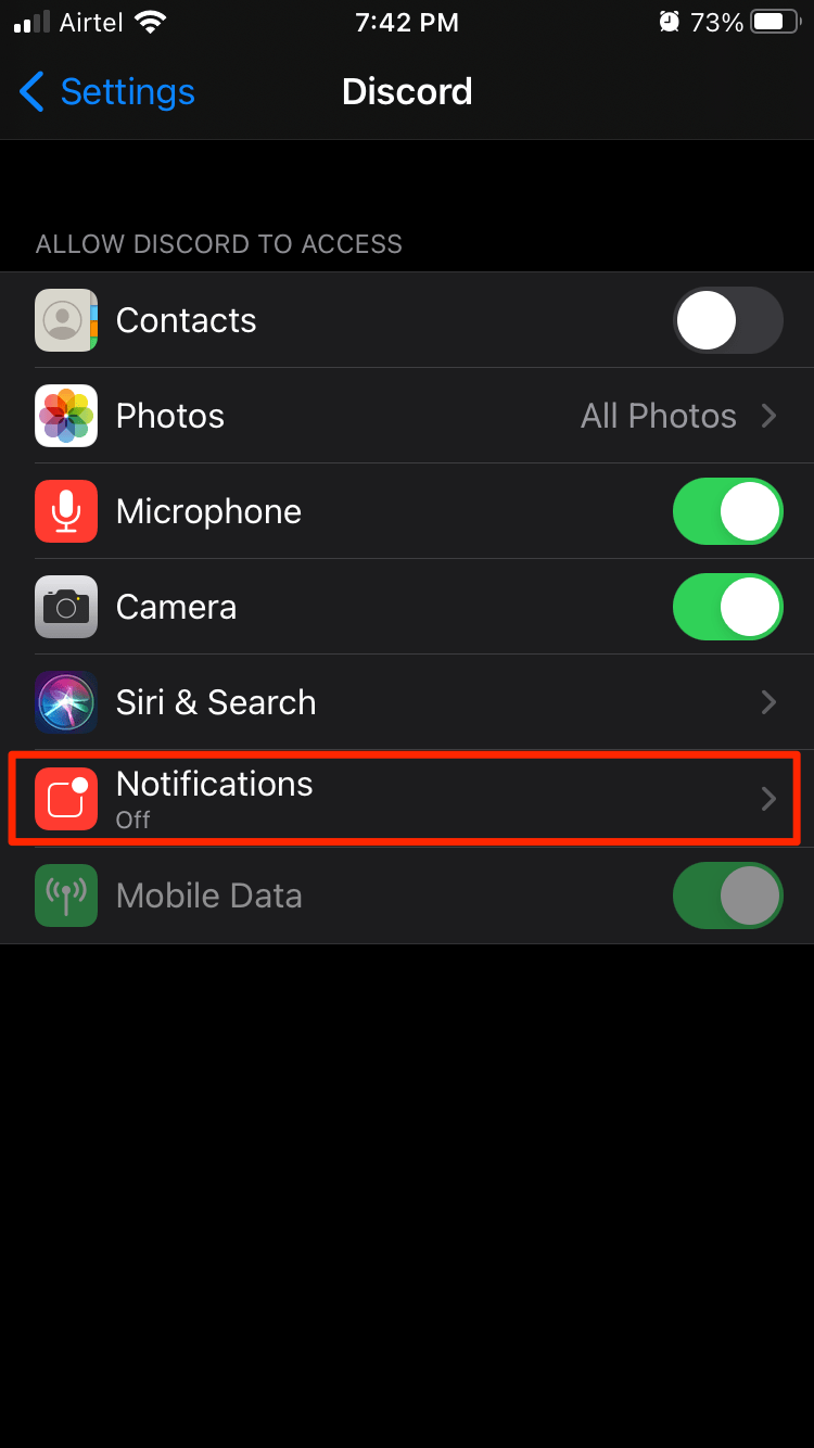 How to Turn OFF Discord Notifications for Android and iOS? 15 Tap on “Notifications” to continue