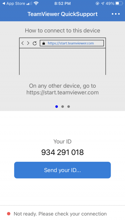 How to Remotely Access iPhone from PC? 9 TeamViewer QuickSupport