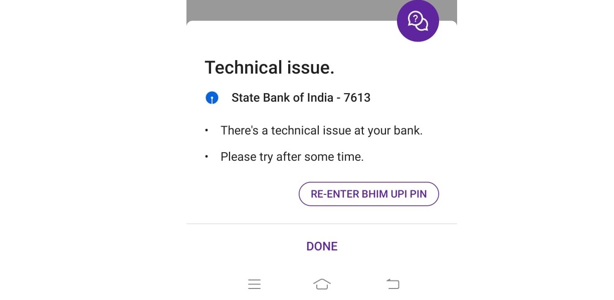 Fix PhonePe Technical Issue Error 1 Technical Issue PhonePe