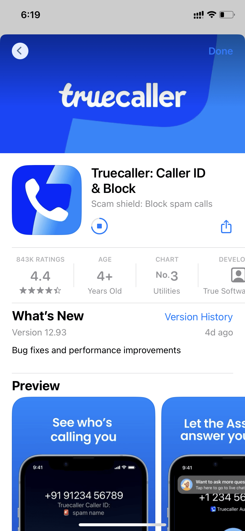 How to Fix Truecaller Not Showing Names for Incoming Call on iPhone 17 The update will download and install automatically. Once the update is complete, try if the caller ID feature is working again.
