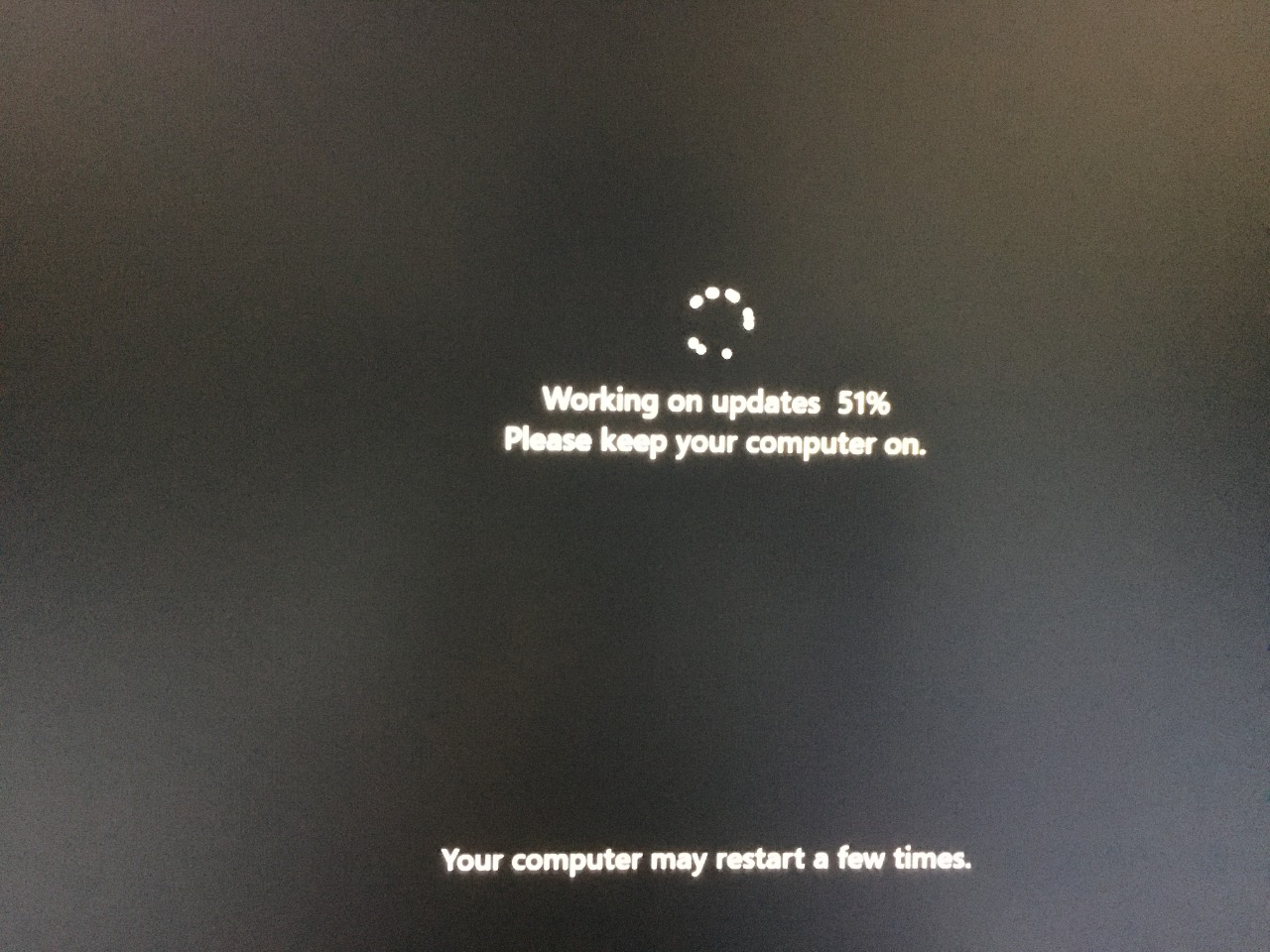 How to Install Windows 11 on AMD Computer? 28 The updates take time to install, so do not remove the machine's power plug. Wait for a few minutes