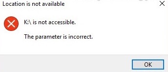 How to Fix 'Parameter is Incorrect' External Hard Disk Issue on Windows 11 2 The Parameter is Incorrect