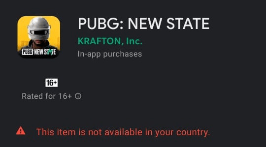 How to Install Apps which are Not Available in your Country ? 2 This Item is Not Available in your Country