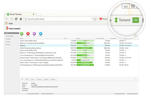 10 Best Torrent Downloader Apps for Windows 11 6 Torch Browser