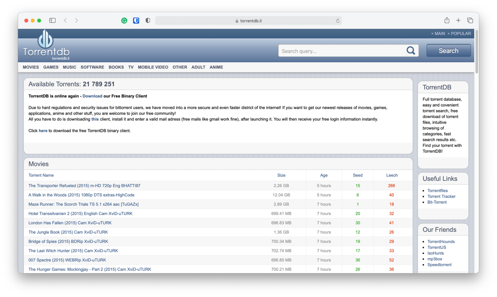 10 Best Torrent Websites for macOS: Downloads Apps 7 TorrentDB