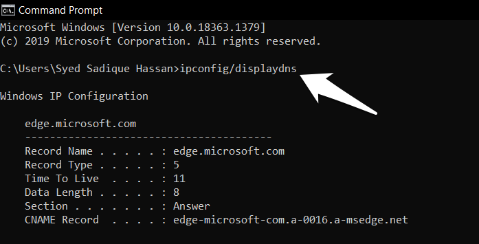 Tracking DNS requests