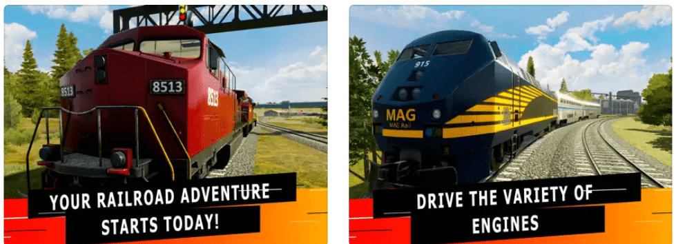 10 Best Simulator Games For iPhone 5 Train Simulator Pro USA