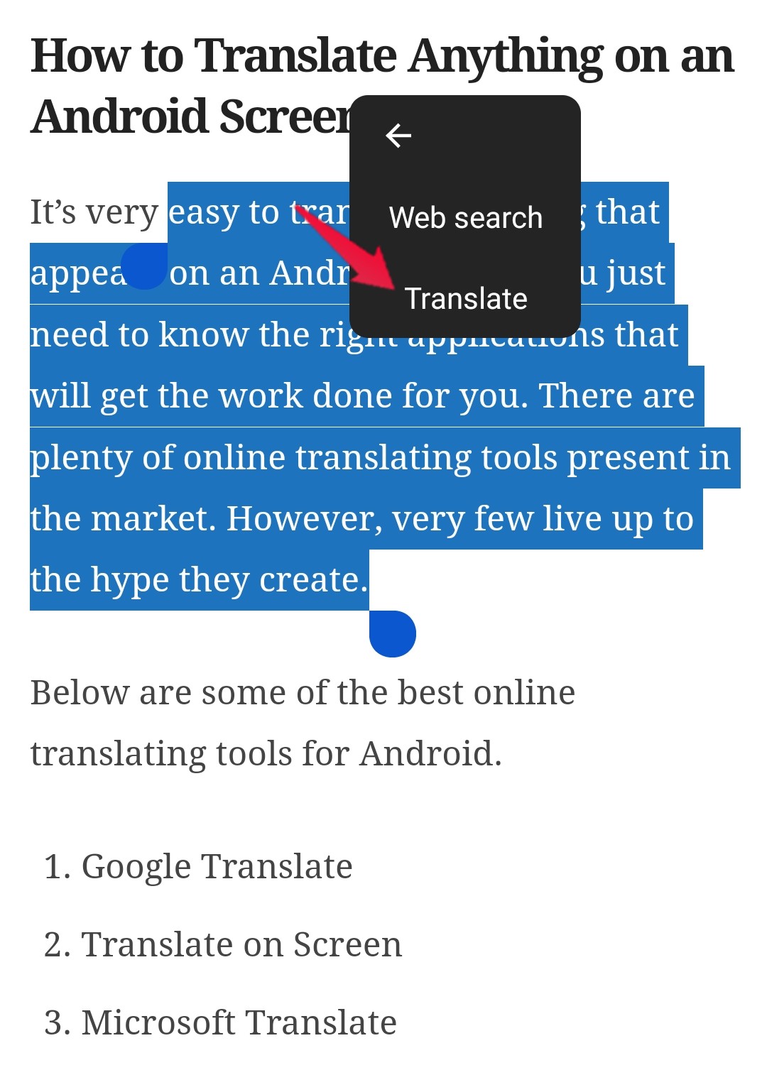 How to Translate Any App on Android? 5 Translate