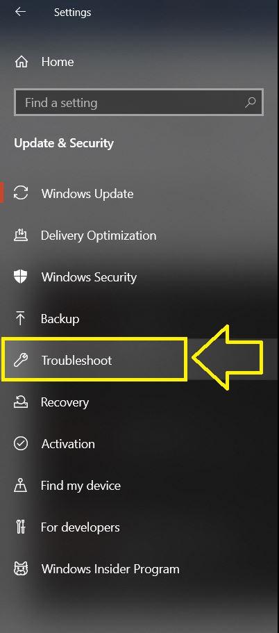 Troubleshoot