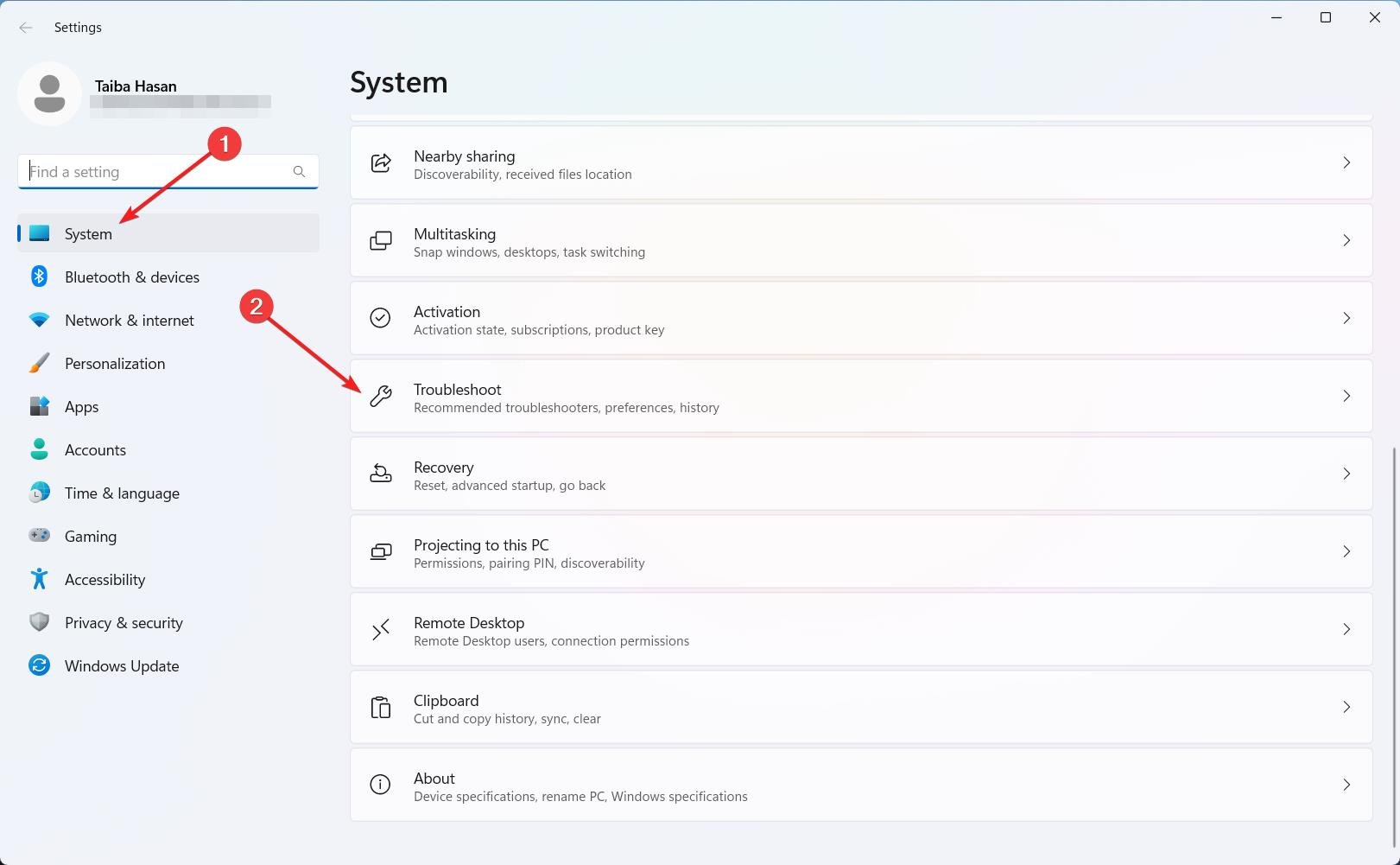 How to Fix Missing Cellular Option in Windows 11? 7 Choose Troubleshoot option