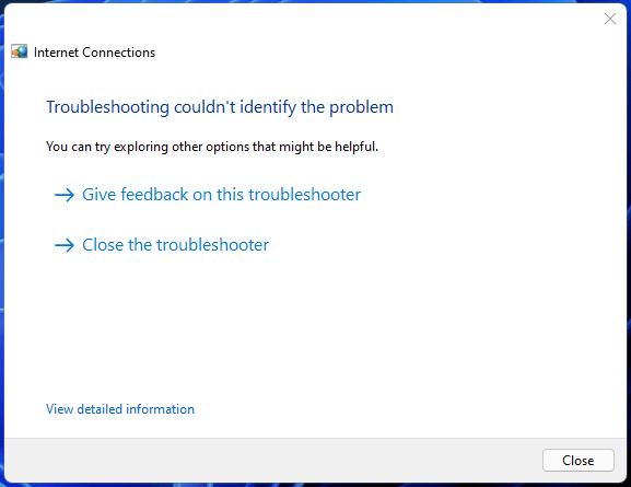 Troubleshoot Internet Connection (8)