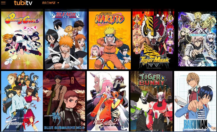 10 Best Anime Apps for Stream and Download | Eng Dub and Sub 14 Tubi TV Anime Free