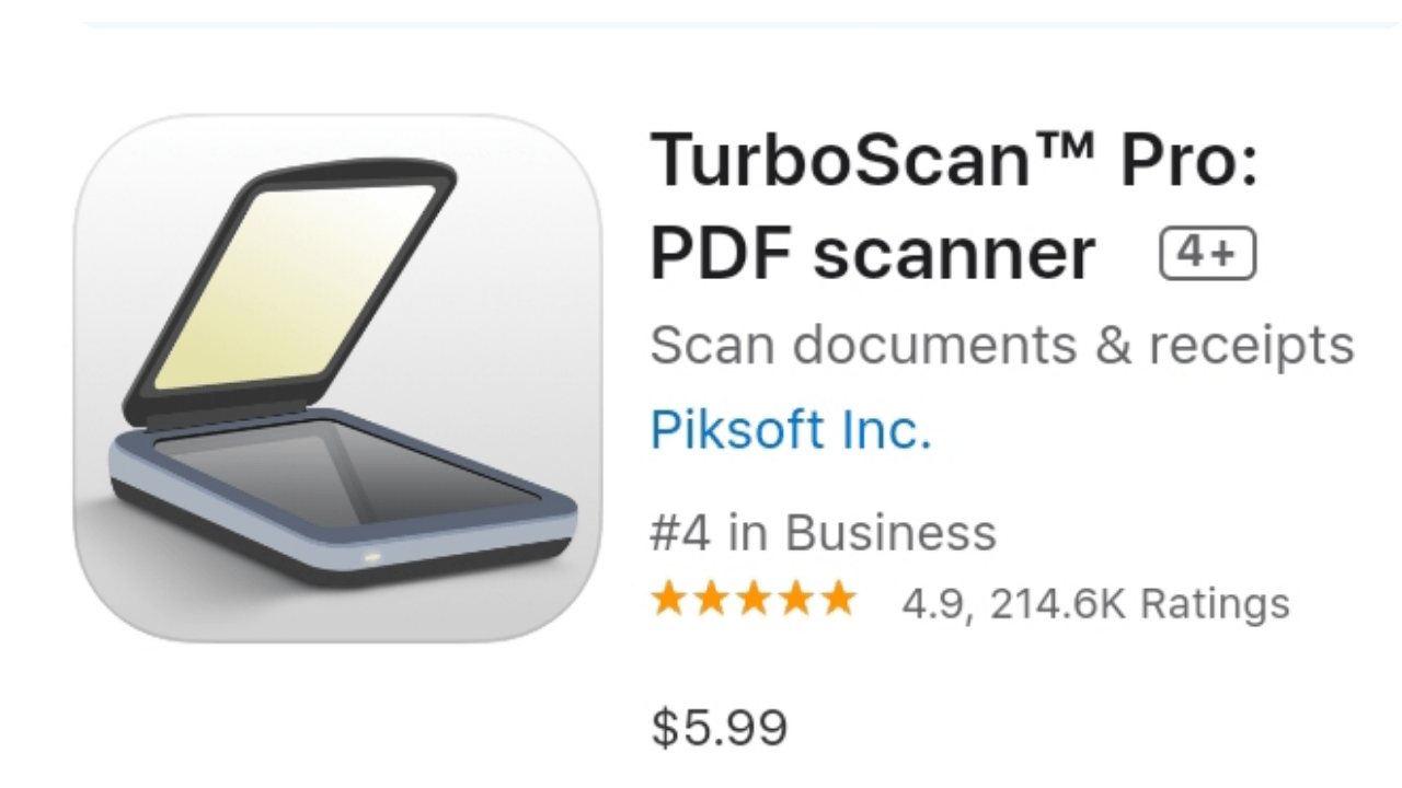 Best CamScanner Alternatives for Android and iOS (Without Watermark) 8 TurboScan