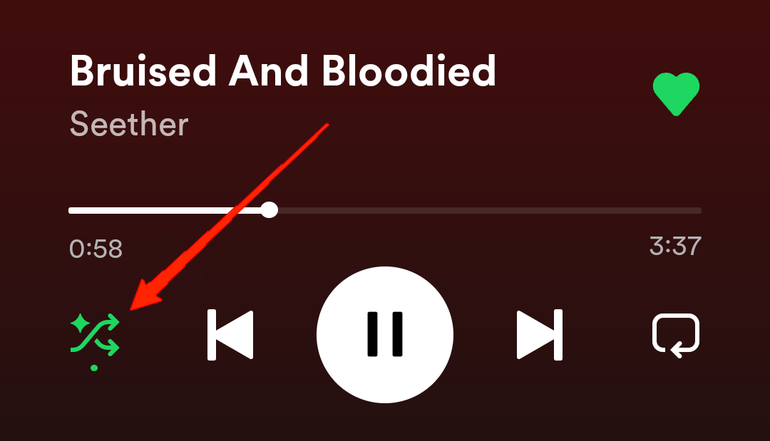 How to Fix Spotify Premium Not Working Offline on Smartphones 5 Turn off Smart Shuffle