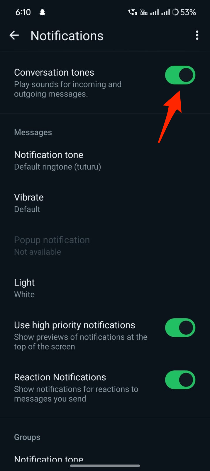 5 Ways to Fix WhatsApp Calls Not Ringing on Android 18 5 Ways to Fix WhatsApp Calls Not Ringing on Android 2