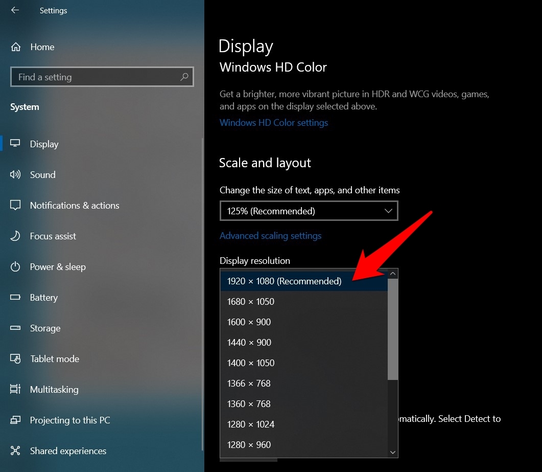 How to Improve Video Quality Windows? 9 Tweaking the Display Resolution