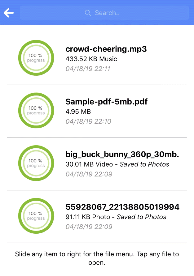 Movie Downloader for iPhone and iPad 4 Type or paste the URL of the website from where you wish to download it