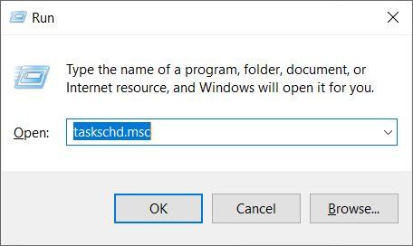 How to Stop 'Antimalware Service Executable' High Usage? 12 Type “taskschd.msc” and hit the Enter button